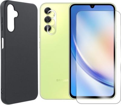 Protège écran VISIODIRECT Verre Trempé+Coque pour Samsung A34 5G Protège écran VISIODIRECT Verre Trempé+Coque pour Samsung A34 5G