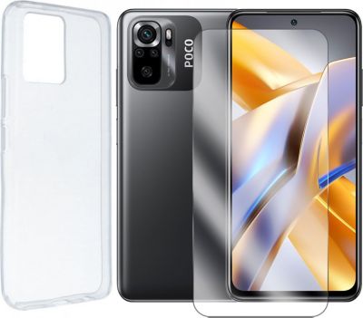 Coque VISIODIRECT Coque+ verre trempé pour Xiaomi Poco M5s Coque VISIODIRECT Coque+ verre trempé pour Xiaomi Poco M5s
