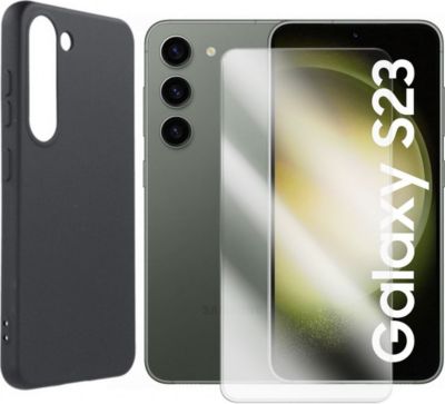 Protège écran VISIODIRECT Coque +2 verre trempé Samsung Galaxy S23