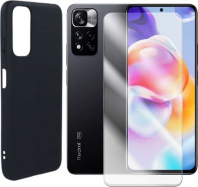 Protège écran VISIODIRECT Coque+verre trempé Redmi Note 11 Pro+