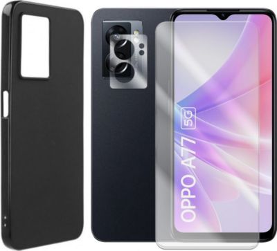 Protège écran VISIODIRECT Verre Trempé Oppo A77 5G CPH2339+ Coque