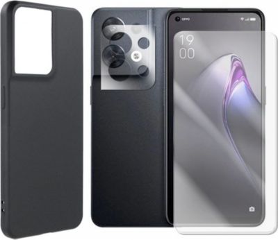 Protège écran VISIODIRECT Verre Trempé Oppo Reno 8 + Coque