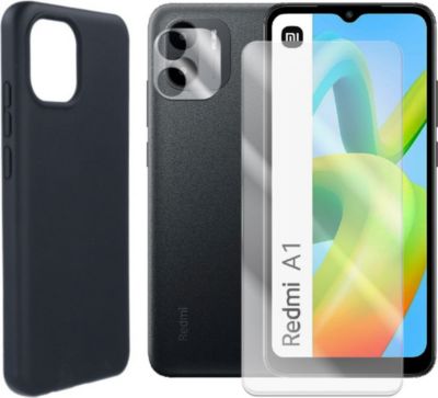 Protège écran VISIODIRECT Verre Trempé Xiaomi Redmi A1 + Coque