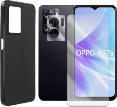 Protège écran VISIODIRECT Verre Trempé Oppo A57S + Coque Protège écran VISIODIRECT Verre Trempé Oppo A57S + Coque