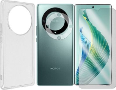 Protège écran VISIODIRECT Verre Trempé Honor Magic5 Lite + Coque