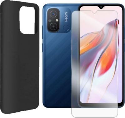 Protège écran VISIODIRECT Coque + verre pour Redmi 12C