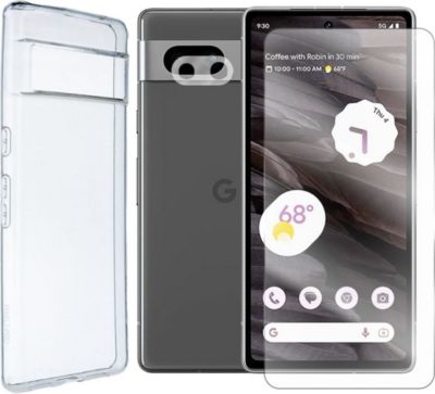 Protège écran VISIODIRECT Verre Trempé Google Pixel 7A+Coque Protège écran VISIODIRECT Verre Trempé Google Pixel 7A+Coque