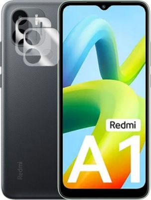 Protège écran VISIODIRECT 2 verre trempé camera pour Redmi A1 Protège écran VISIODIRECT 2 verre trempé camera pour Redmi A1