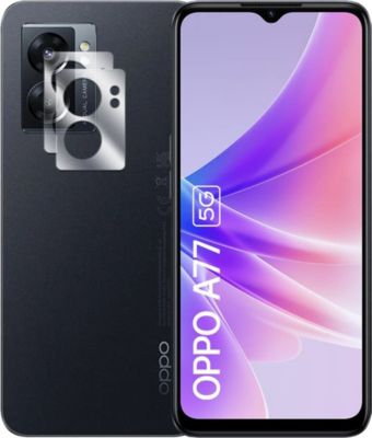 Protège écran VISIODIRECT 2 verre trempé camera pour Oppo A77 Protège écran VISIODIRECT 2 verre trempé camera pour Oppo A77