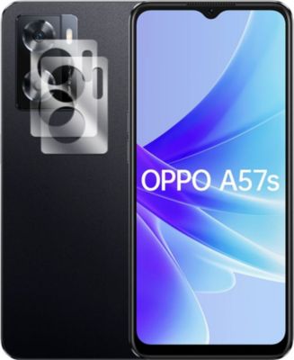 Protège écran VISIODIRECT 2 verre trempé camera pour Oppo A57S