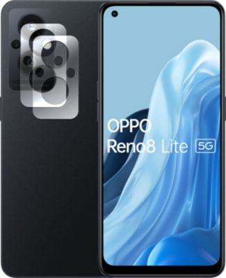 Protège écran VISIODIRECT 2 verre camera pour Oppo Reno 8 Lite Protège écran VISIODIRECT 2 verre camera pour Oppo Reno 8 Lite