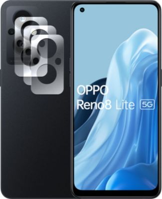Protège écran VISIODIRECT 3 verre camera pour Oppo Reno 8 Lite