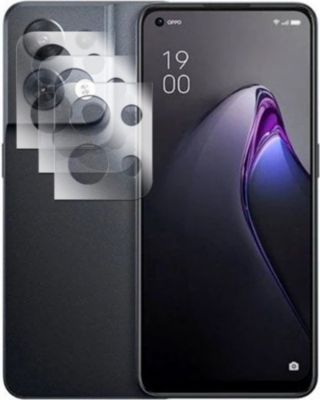 Protège écran VISIODIRECT 3 verre trempé camera pour Oppo Reno 8 Protège écran VISIODIRECT 3 verre trempé camera pour Oppo Reno 8