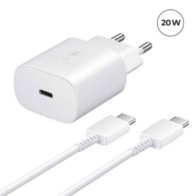 Visiodirect - Chargeur Rapide 20W + Cable USB-C Lightning pour iPhone 12 -  Visiodirect - - Câble Lightning - Rue du Commerce