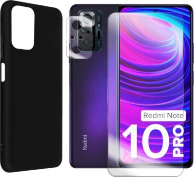 Coque VISIODIRECT Verre Trempé Redmi Note 10 Pro + Coque Coque VISIODIRECT Verre Trempé Redmi Note 10 Pro + Coque