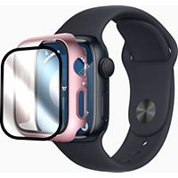 Protège écran VISIODIRECT Verre + coque pour Apple Watch Series 9