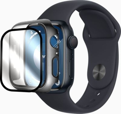 Protège écran VISIODIRECT 2 Verre +Coque pour AppleWatch Series 9