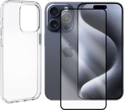 Coque VISIODIRECT Coque + Verre pour iPhone 15 Pro Max