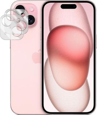 Protège écran VISIODIRECT 2 verre camera arrière pour iPhone 15
