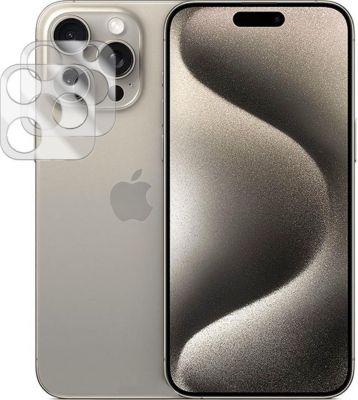 Protège écran VISIODIRECT 2 verre camera pour iPhone 15 Pro Max Protège écran VISIODIRECT 2 verre camera pour iPhone 15 Pro Max