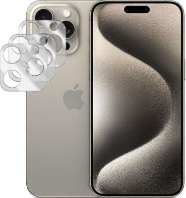 Protège écran VISIODIRECT 3 verre camera pour iPhone 15 Pro Max