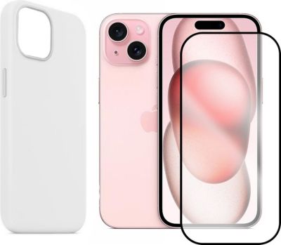 Coque VISIODIRECT Coque + verre trempé pour iPhone 15