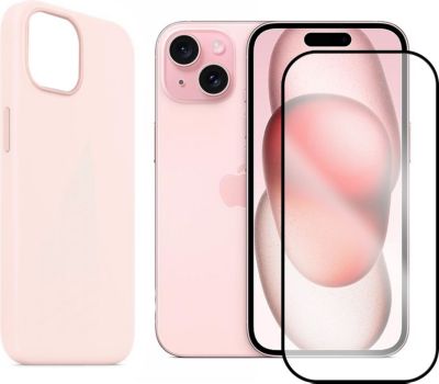 Coque VISIODIRECT Coque + verre pour iPhone 15