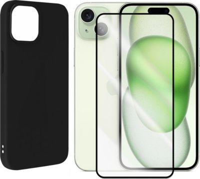 Coque VISIODIRECT Coque + verre trempé pour iPhone 15 plus Coque VISIODIRECT Coque + verre trempé pour iPhone 15 plus