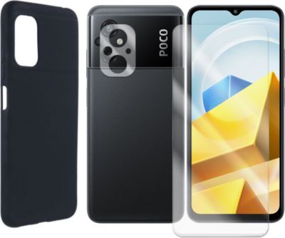 Protège écran VISIODIRECT Verre Trempé + Coque pour Xiaomi Poco M5 Protège écran VISIODIRECT Verre Trempé + Coque pour Xiaomi Poco M5