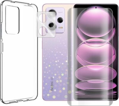 Protège écran VISIODIRECT Verre + Coque pour Xiaomi Note 12 Pro