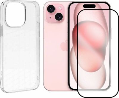Coque VISIODIRECT Coque + 2 Verre pour iPhone 15