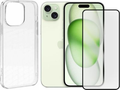 Coque VISIODIRECT Coque + Lot de 2 Verre pour iPhone 15+