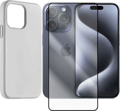 Coque VISIODIRECT Coque + 2 Verre pour iPhone 15 Pro