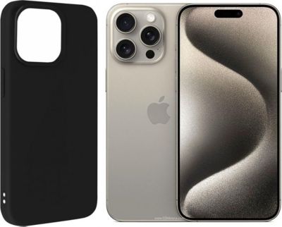 Coque VISIODIRECT Coque Noir pour iPhone 15 Pro Max 6.7"