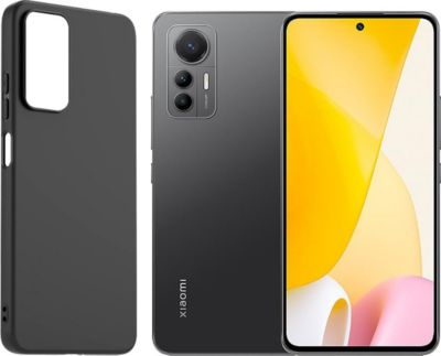 Coque VISIODIRECT Coque Noir pour Xiaomi 12 Lite 5G 6.55"
