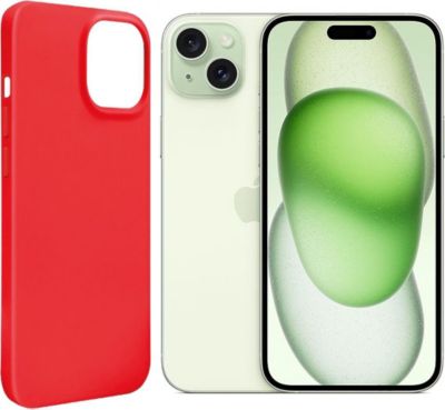 Coque VISIODIRECT Coque Rouge pour iPhone 15 Plus 6.7"