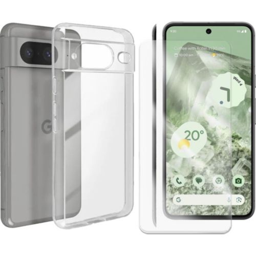 Visiodirect - Coque souple transparente + verre trempé pour