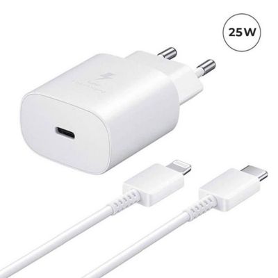 Chargeur USB C PHONILLICO 20W Gammes iPhone 14/13/12/11/X/8/SE