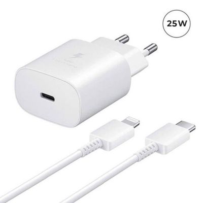 Chargeur USB C VISIODIRECT Chargeur Rapide 25W USB-C pour iPhone