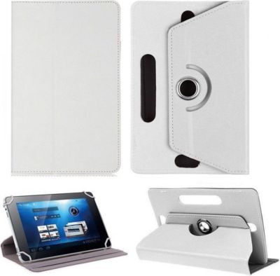 Support tablette VISIODIRECT Etui rotatif en simili cuir pour iPadAir
