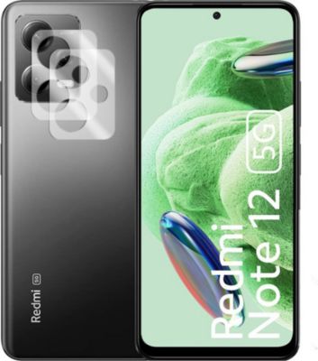 Protège écran VISIODIRECT 2 verre camera pour Redmi Note 12