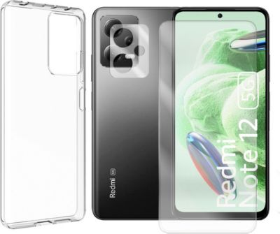 Protège écran VISIODIRECT Verre +Coque pour Redmi Note 12 5G