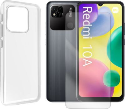 Coque VISIODIRECT Coque + Verre trempé pour Redmi 10A