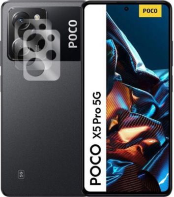 Protège écran VISIODIRECT 2 verre camera arrière pour Poco X5 Pro