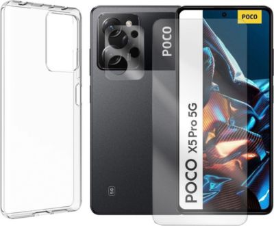 Protège écran VISIODIRECT Verre + Coque pour Poco X5 Pro 5G Protège écran VISIODIRECT Verre + Coque pour Poco X5 Pro 5G