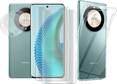 Protège écran VISIODIRECT lot de 2 Verre +Coque pour Honor Lite 5G