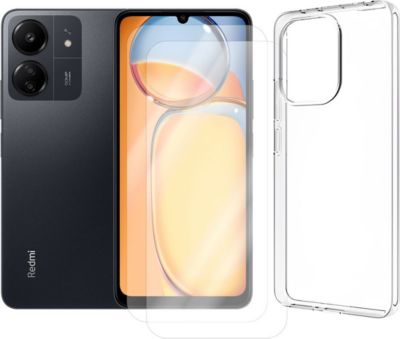Protège écran VISIODIRECT Lot de 2 Verre trempé pour Redmi 13C