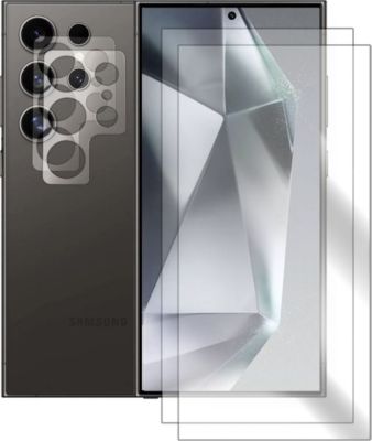 Protège écran VISIODIRECT 2 Verre trempé pour Samsung S24 Ultra