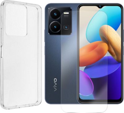 Protège écran VISIODIRECT Verre trempé + Coque pour Vivo Y22S Protège écran VISIODIRECT Verre trempé + Coque pour Vivo Y22S