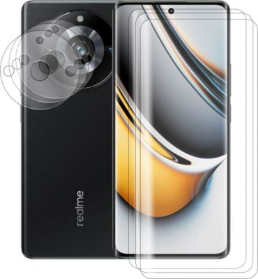 Protège écran VISIODIRECT 3 Verre trempé pour Realme 11 Pro+ Protège écran VISIODIRECT 3 Verre trempé pour Realme 11 Pro+